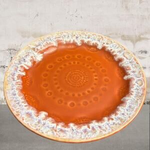 Anthropologie Old Havana Bread Dessert Plates, Set of 4 in Spice NIB